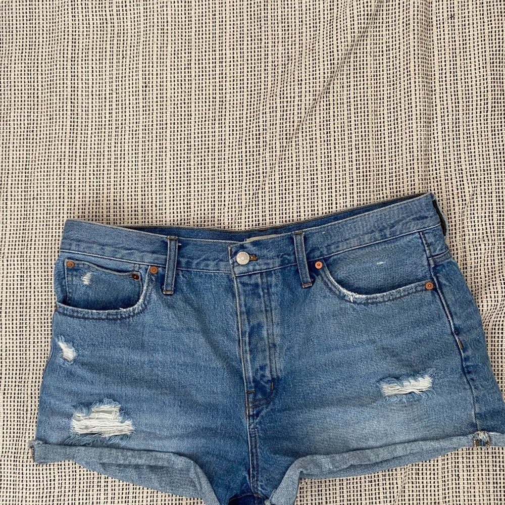 Madewell Relaxed Denim Shorts